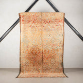 vintage beni mguild rug - 5.6x11.4 ft / 170x348 cm